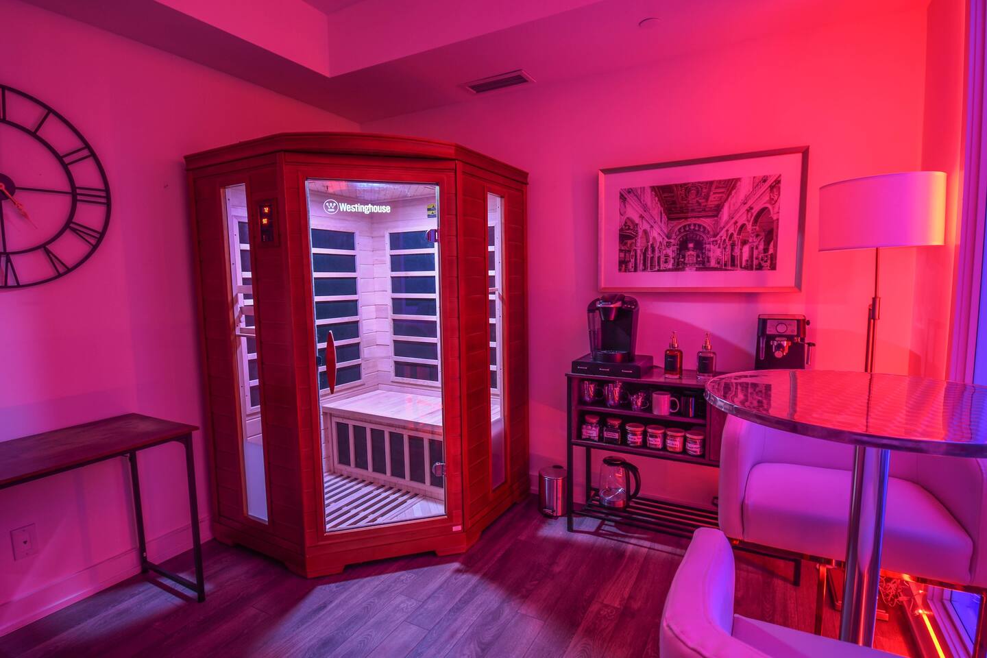 Sauna*King Bed*Fireplace*SmartTV